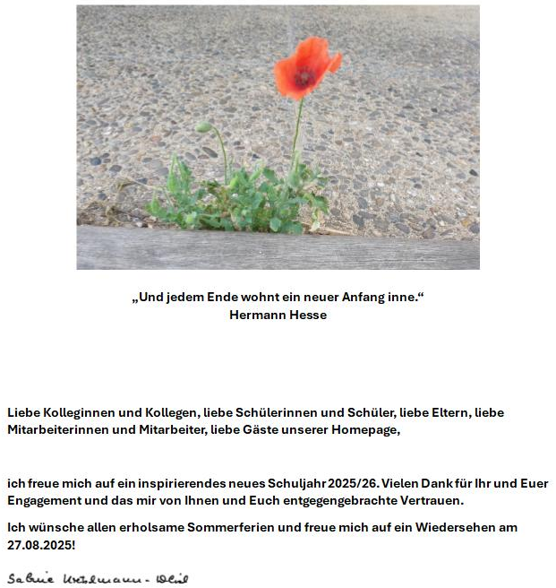 Ferienwünsche
